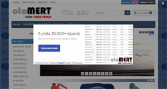 Desktop Screenshot of otomert.com.tr